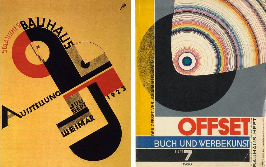 Bauhaus Exhibition Weimar I, 1923 print by Joost Schmidt