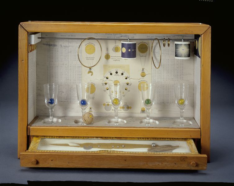 Joseph Cornell - Untitled (Solar Set), c. 1956-58, framed
