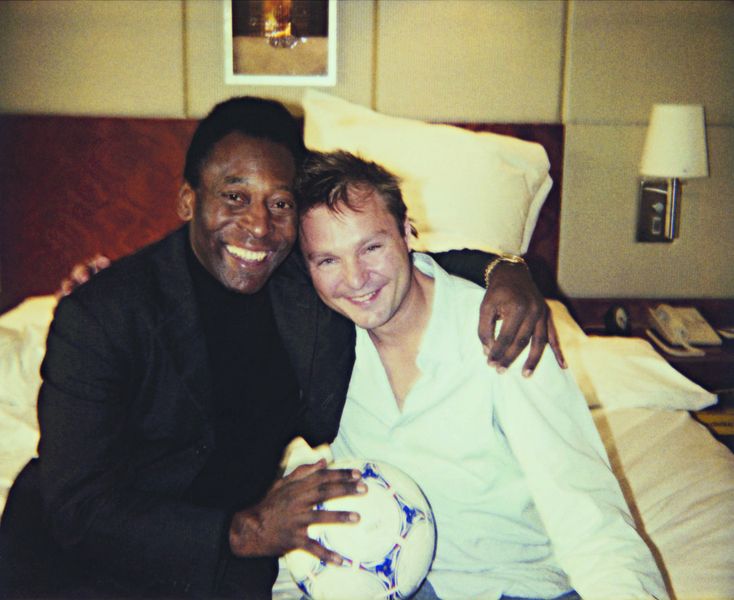 Pele and Me, London, 2003