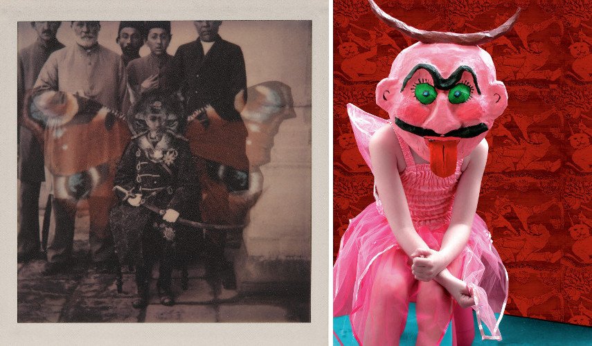 Kaveh Golestan - Untitled from the series Az Div o Dad, 1976 - Malekeh Nayiny - All in Pink, 2007
