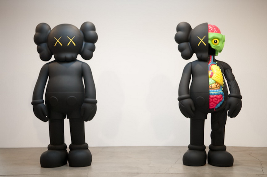 Download KAWS Bearbrick: An Iconic Collaboration Wallpaper
