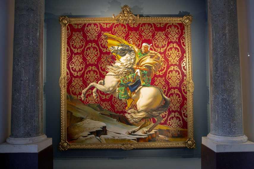 Kehinde Wiley - Napoleon Leading The Army over the Alps