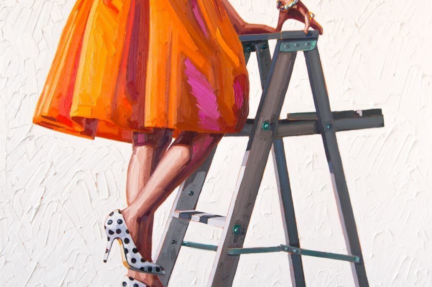 Kelly Reemtsen Paintings Are Smashing Glass Ceilings To Liberate