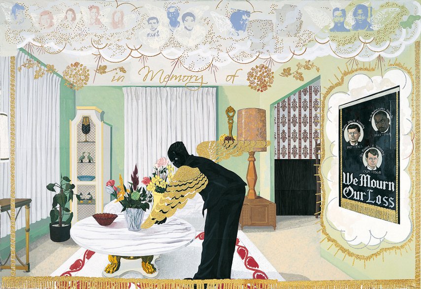 Kerry James Marshall - Souvenir I, 1997