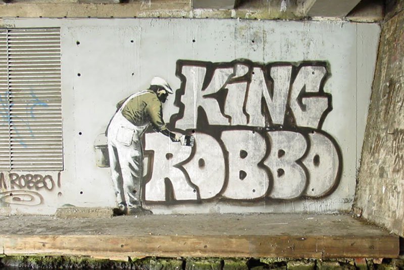 Banksy Robbo Widewalls