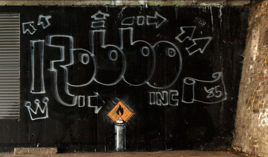 King Robbo - Banksy's Tribute?