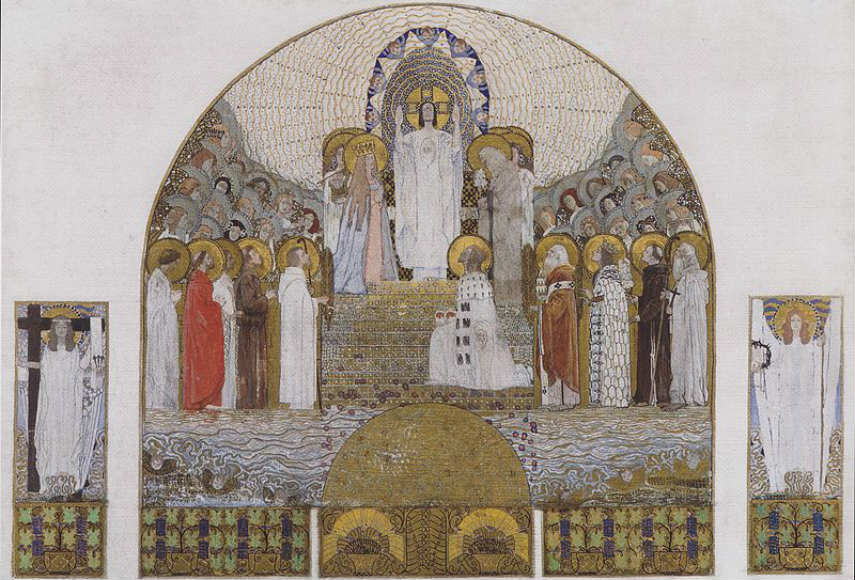 Koloman Moser - Steinhof Church, Altar, 1905 edit