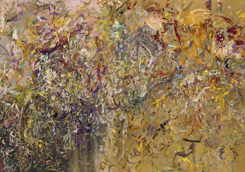 Larry Poons - Untitled, 2016 - image via contemporaryartdaily