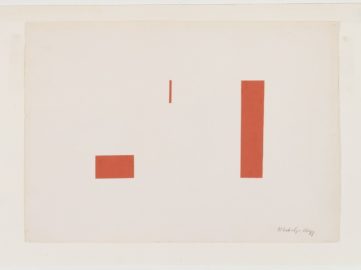 Laszlo Moholy-Nagy - Red Collage