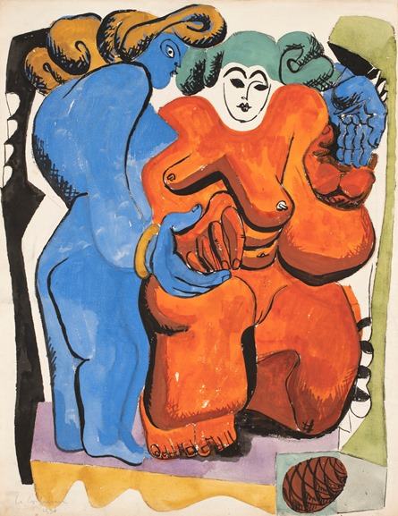 Le Corbusier - Deux femmes et une pomme de pin