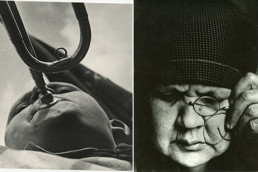 Pioneer with the horn, 1924, Portrait of Mother, 1924