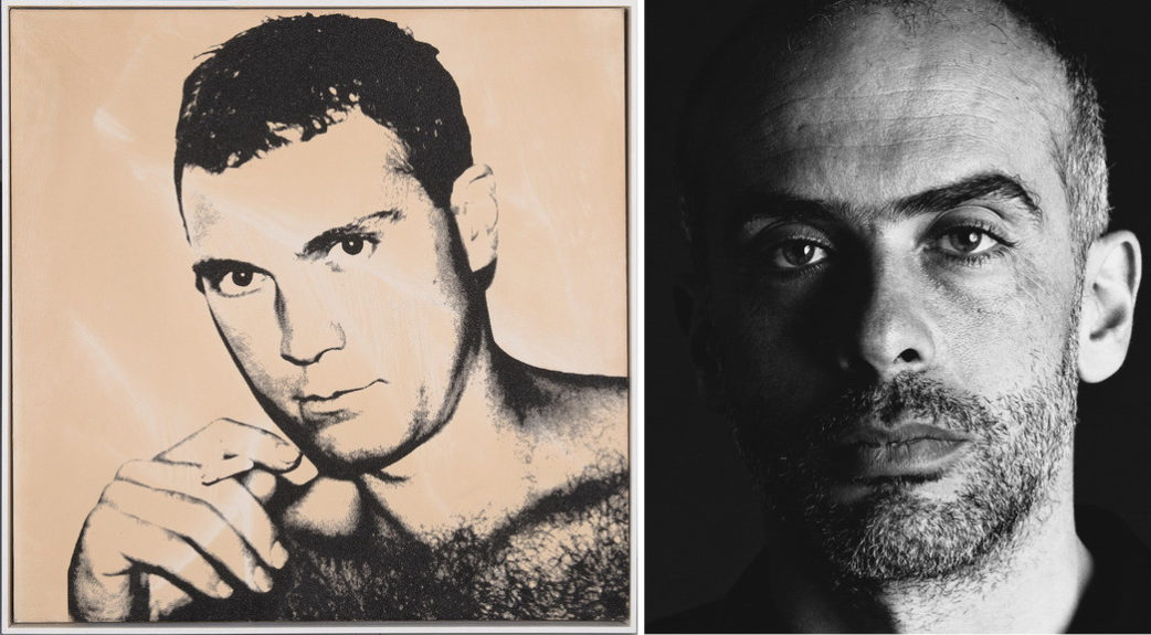 Left Andy Warhol - Sandro Chia Right Timothy Greenfield-Sanders - Francesco Clemente