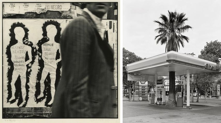 Ataulfo Perez Aznar - Desaparecidos, Calle 6 entre 46 y 47, La Plata, 1983, Sebastian Mejía, Quasi oasis 17, Av. Simón Bolivar, Santiago, 2012