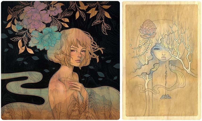 Audrey Kawasaki Art Exhibition Opening at Thinkspace | Widewalls