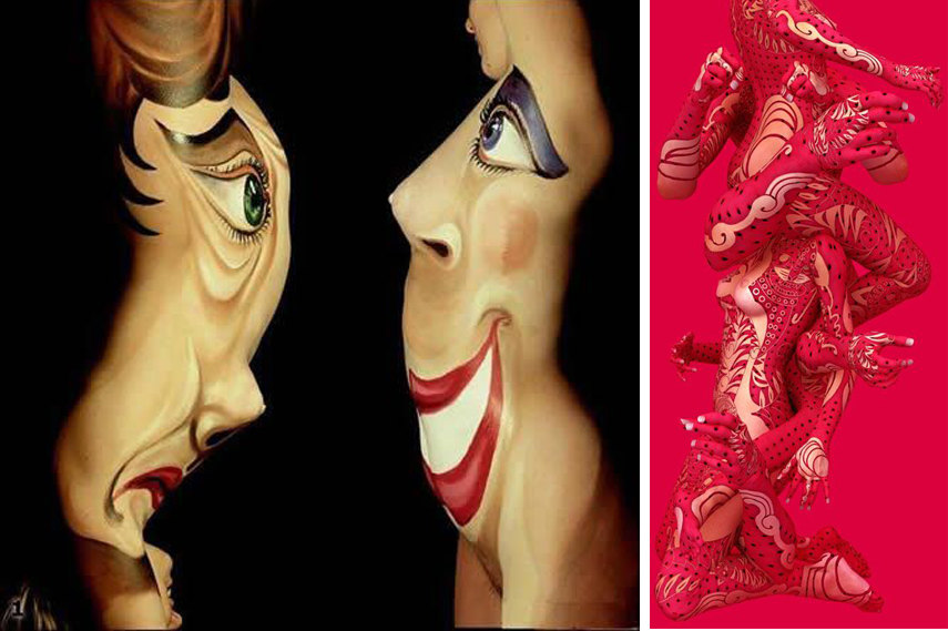 body painting masterpieces