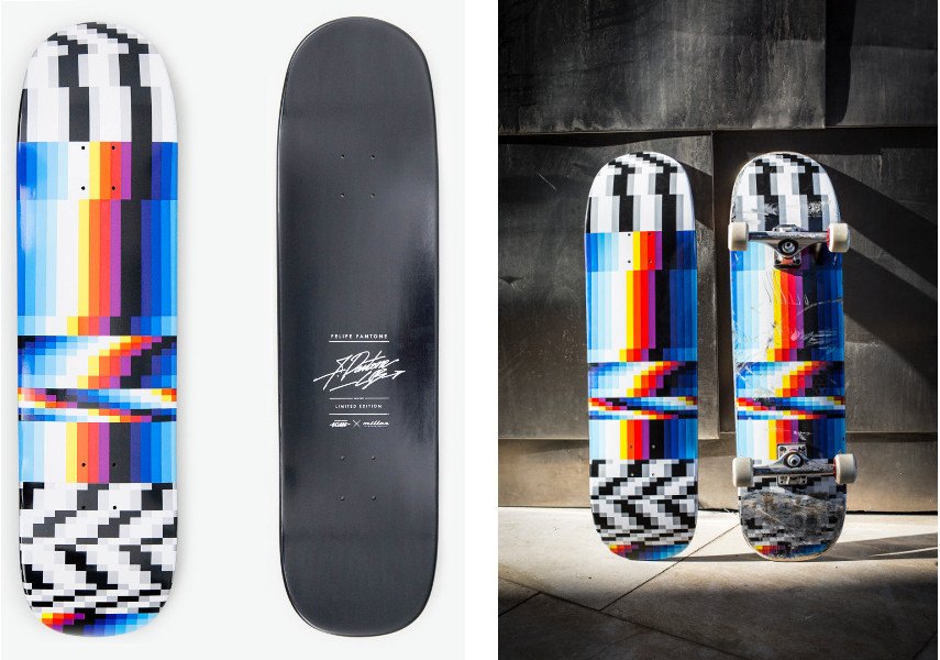 See the New Edition Skate Deck designed Felipe | Widewalls