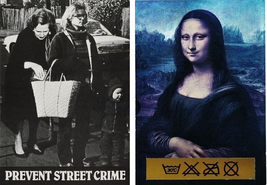 Cath Tate, Prevent Street Crime, 1982, Tim Head - Untitled, c. 1985
