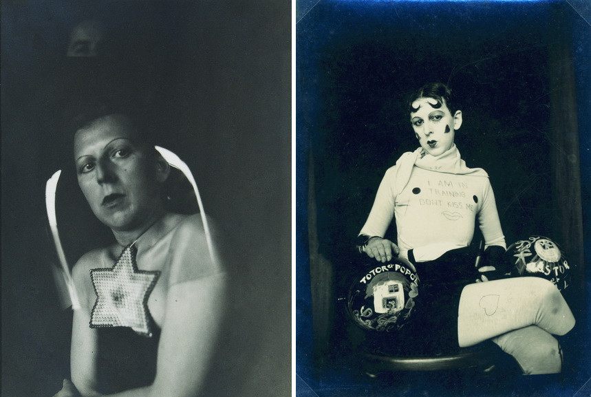 Claude Cahun (Lucy Schwob) and Marcel Moore (Suzanne Malherbe