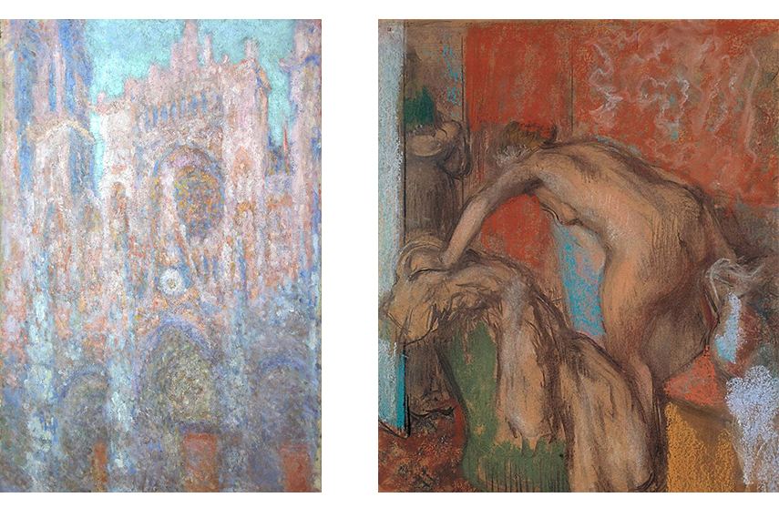 art collection, museum storage