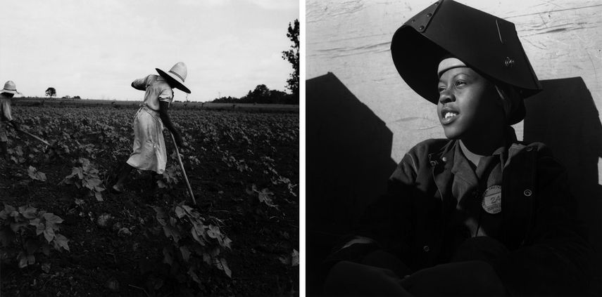 Near Eutah, Alabama, 1936, Shipyard Worker, Richmond California, c. 1943