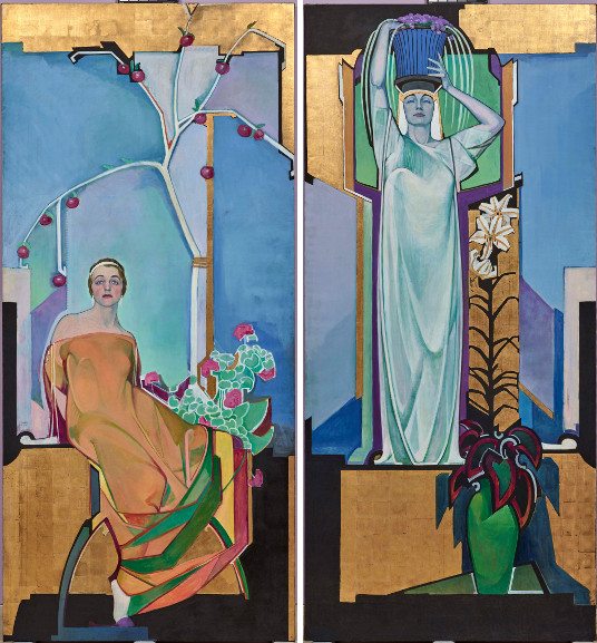 Left Edward Jean Steichen - In Exaltation of Flowers Rose, Geranium Right Edward Jean Steichen - In Exaltation of Flowers