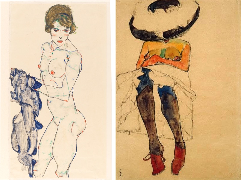 Jean-Michel Basquiat – Egon Schiele