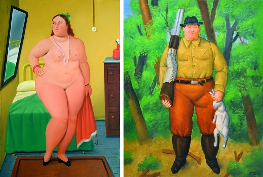 colombian artist was born in 1932 and has family and latin people are in colombia