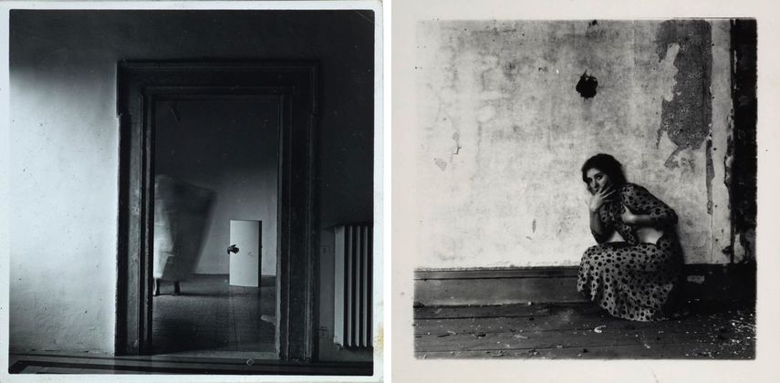 Francesca Woodman - From Angel Series, Roma, September 1977 1977, Untitled, 1975-80
