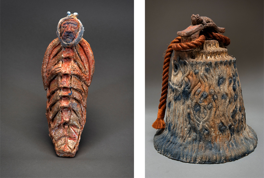 Left Francisco Toledo Pupa Right Francisco Toledo Campana de dolores