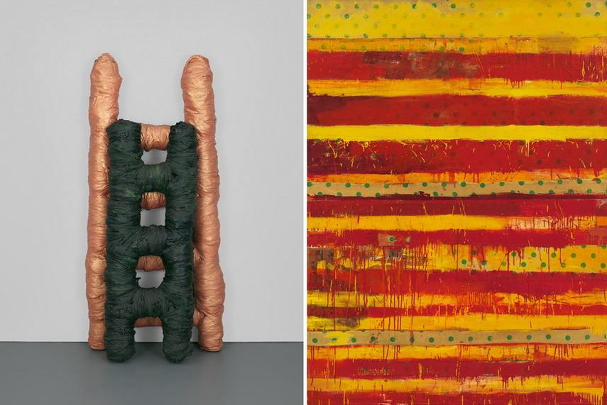 Left Harmony Hammond - Hug Right Robert Rauschenberg - Yoicks