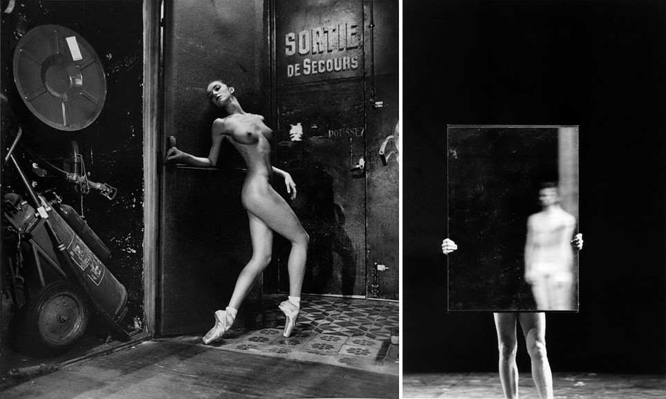 Left Helmut Newton - Ballet de Monte Carlo Right Bernd Uhlig - Sasha Waltz Dialoge