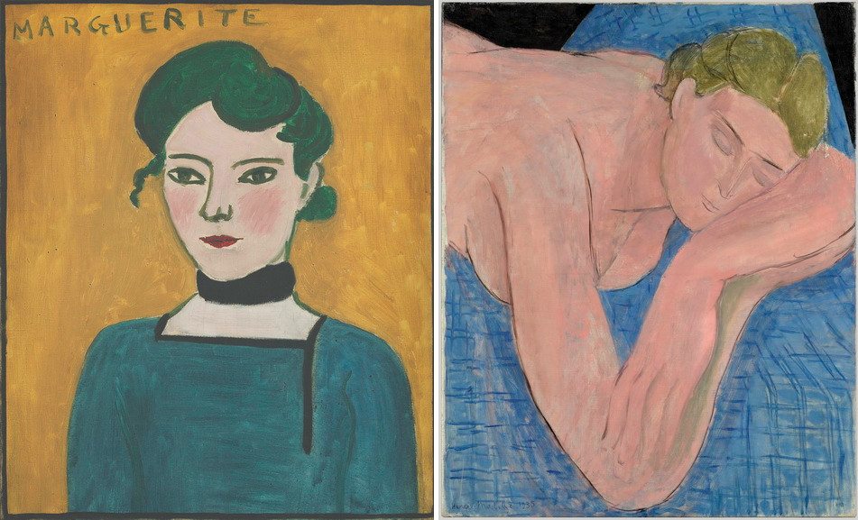 Left Henri Matisse - Marguerite Right Henri Matisse - Dream