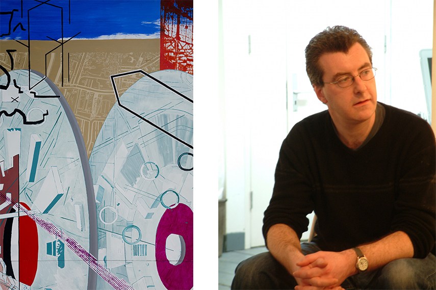 Left: Image of work in progress, courtesy of the artist and Project Arts Centre / Right: Mark O' Kelly