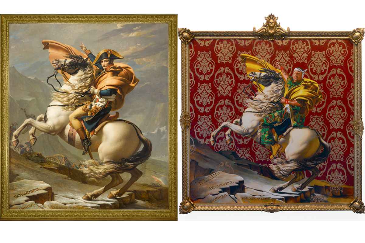 The Napoleons of Kehinde Wiley and Jacques-Louis David ...