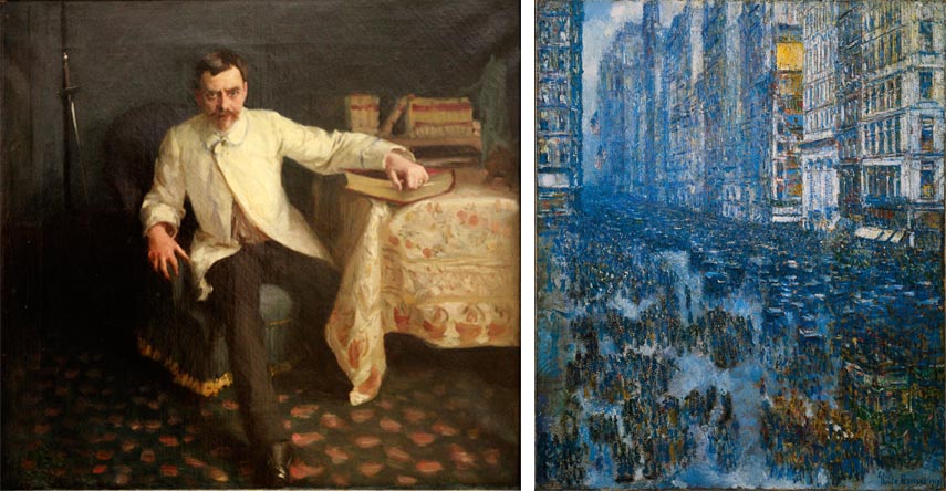 american impressionism museum exhibition impressionist french monet hassam william childe john theodore