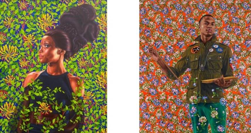 Kehinde Wiley A New Republic Opening At The Modern Art - 