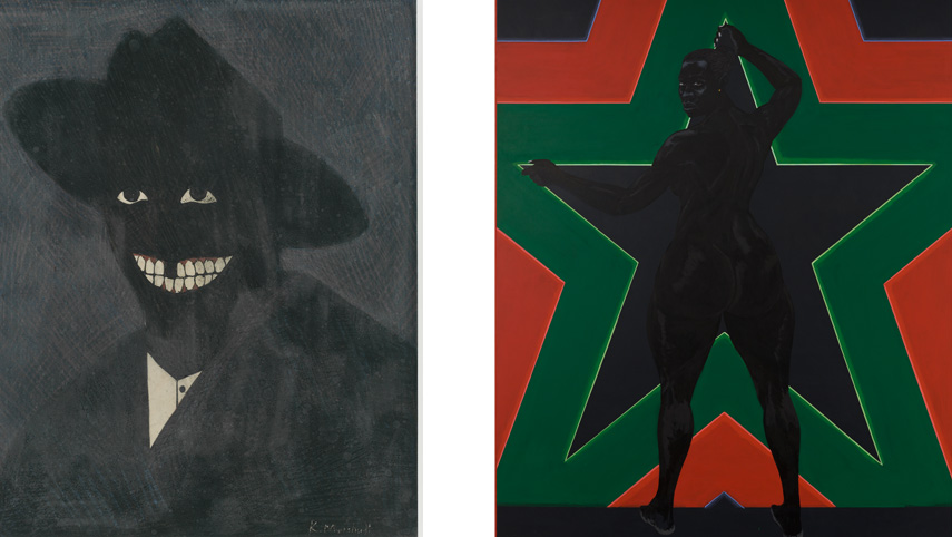 African-American History in Kerry James Marshall Exhibition at