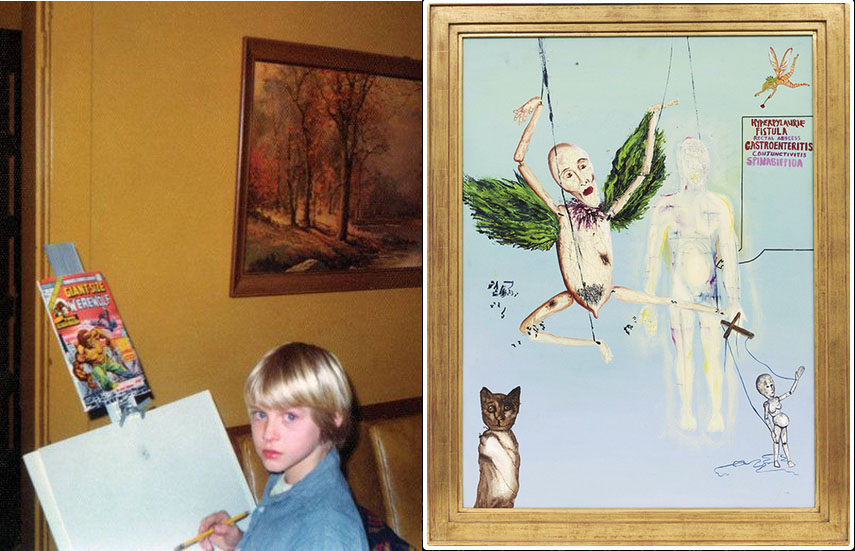 An Exhibition Of Kurt Cobain Paintings Coming Our Way Widewalls