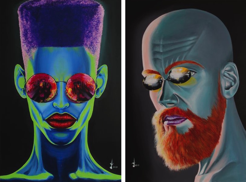 Green Onyx, 2017, Bald Beautiful, 2017