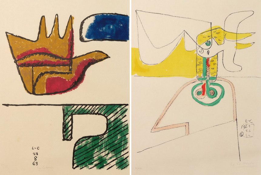 Le Corbusier S Lithography On View Again After More Than 50 Years