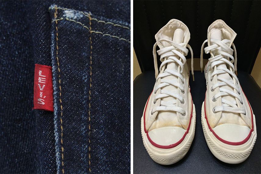 levi chuck taylors