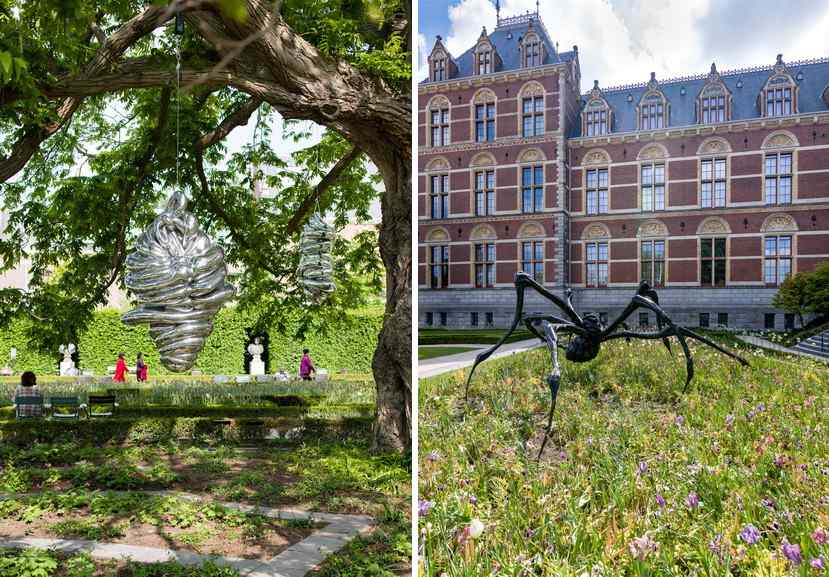 Louise Bourgeois in the Rijksmuseum Gardens