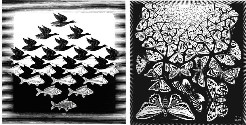 The use of tessellations in art of M.C.Esher