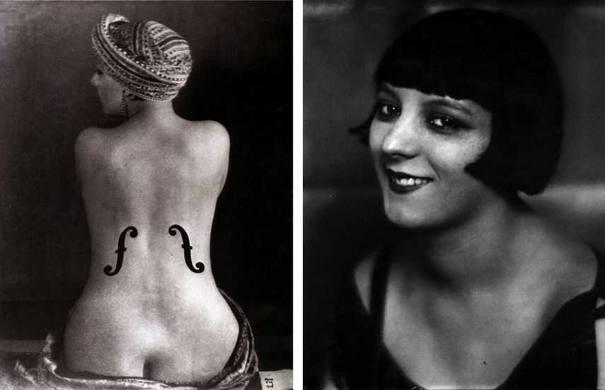 Kiki de Montparnasse by Man Ray