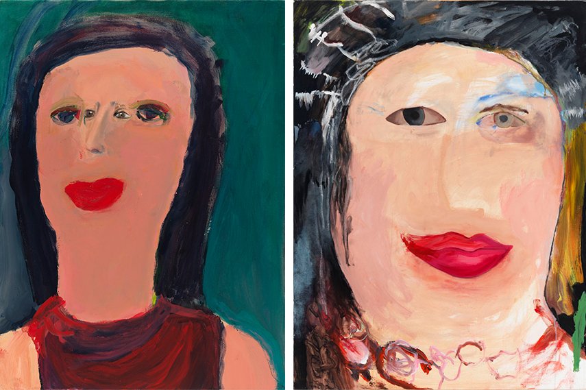 Margot Bergman portraits 2014 inches 2014 acrylic linen canvas inches 2014 acrylic