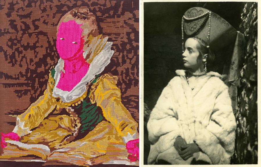 Left Matt Smith - Pink Right Vanessa Bell - Angelica as the Russian Princess