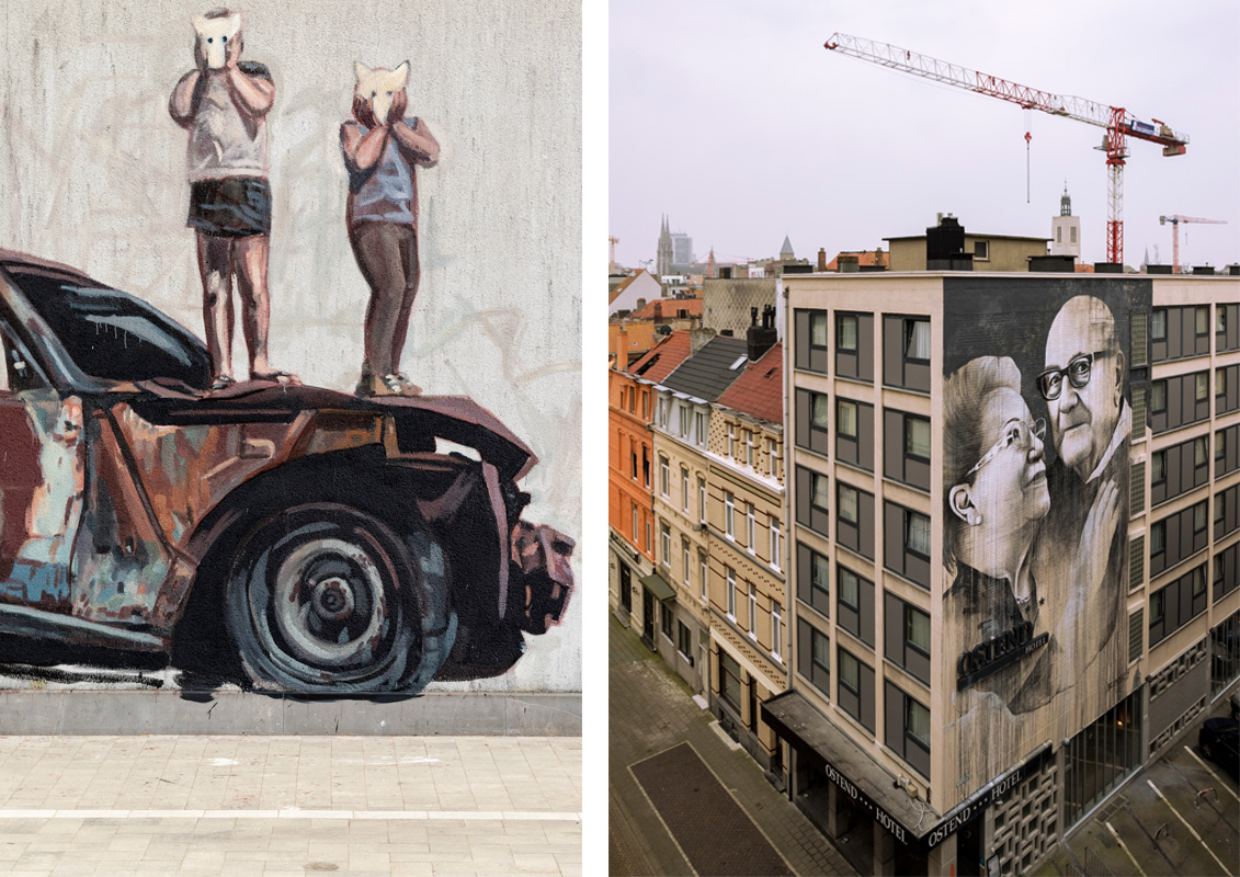 Left Milu Correch Right Ben Slow. Photos by Henrik Haven