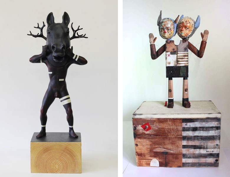 Mono Cieza - Malambo, 2018, Sculpture by Reen Barrera