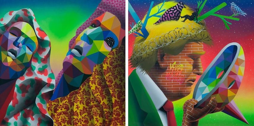 Corey Helford Gallery Dons the First US Exhibition of Okuda San Miguel ...