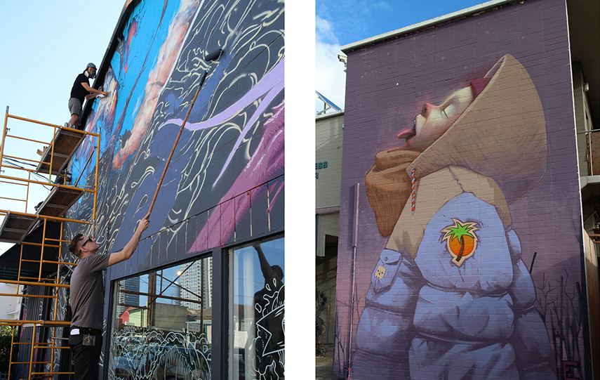 Street art festival